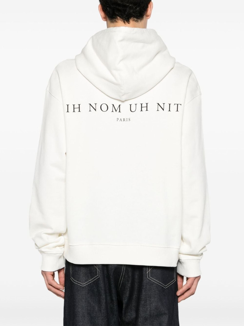 Flower Mask cotton hoodie 4