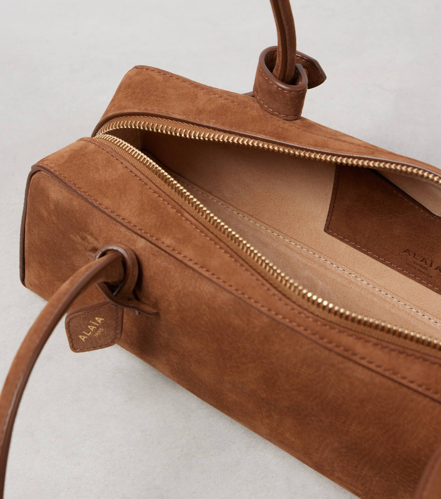 Le Teckel suede shoulder bag - 3