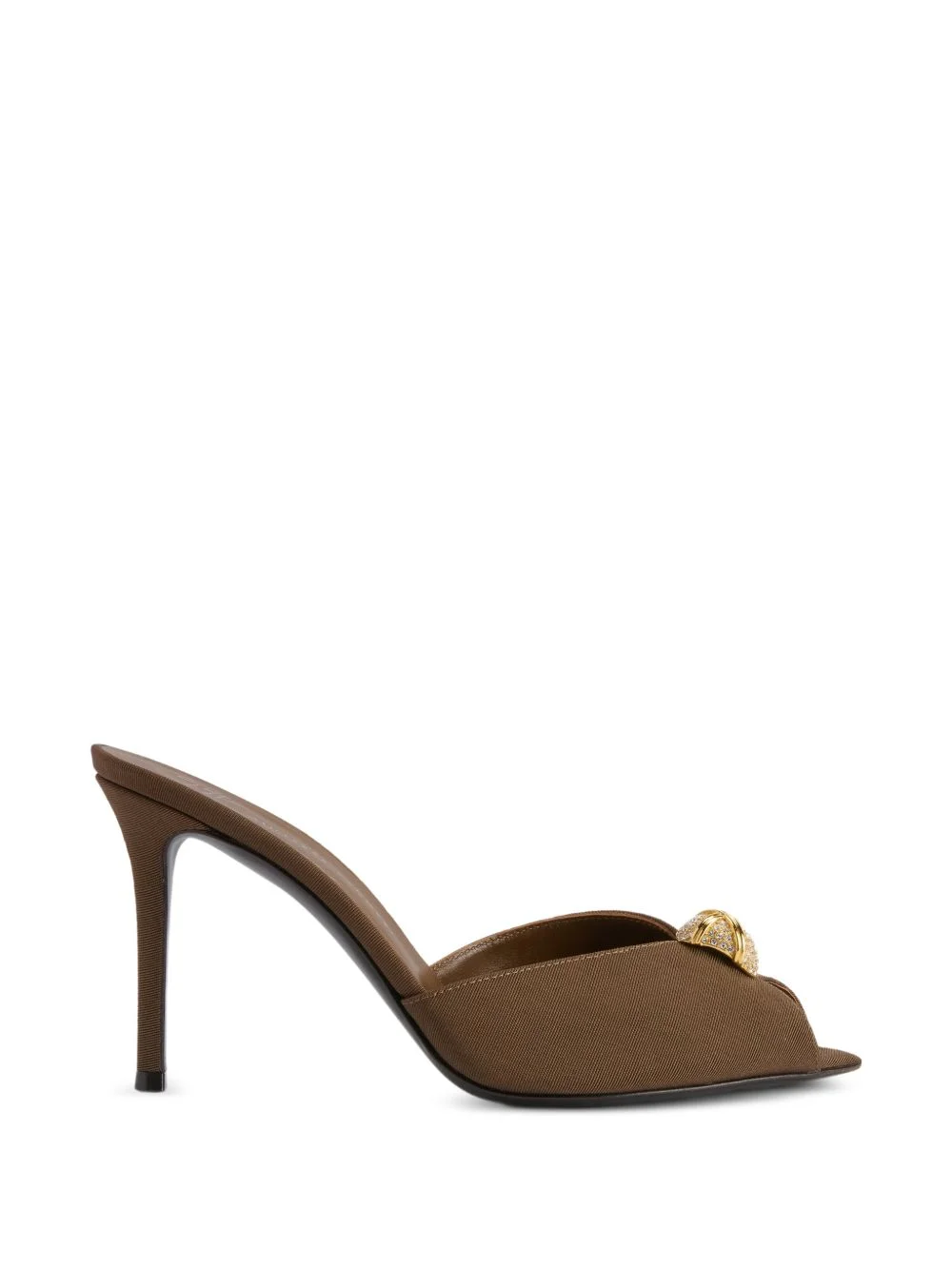 Intriigo Cocktail 90 geometric brooches heel sandals - 1