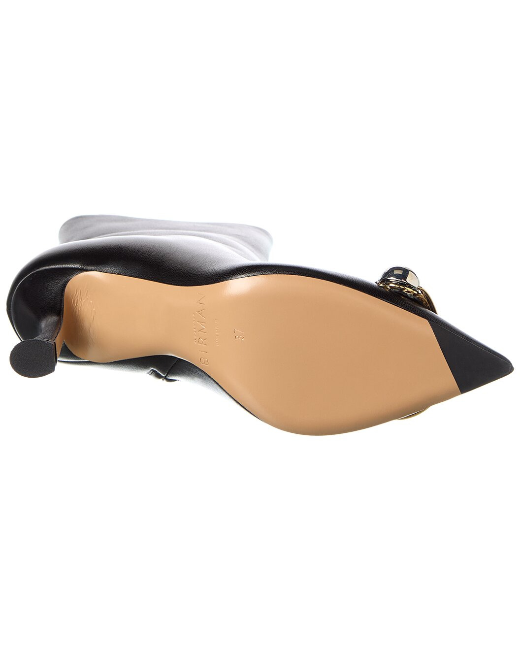 Alexandre Birman Harper 85 Leather Bootie - 4