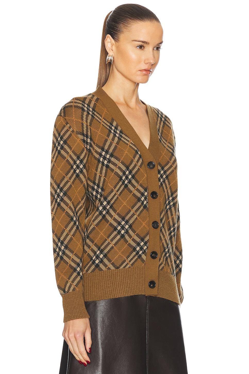 V-Neck Cardigan - 2