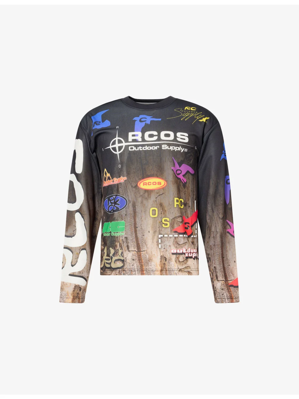 Owens Long-Sleeve Micro-Mesh Jersey Top - 1