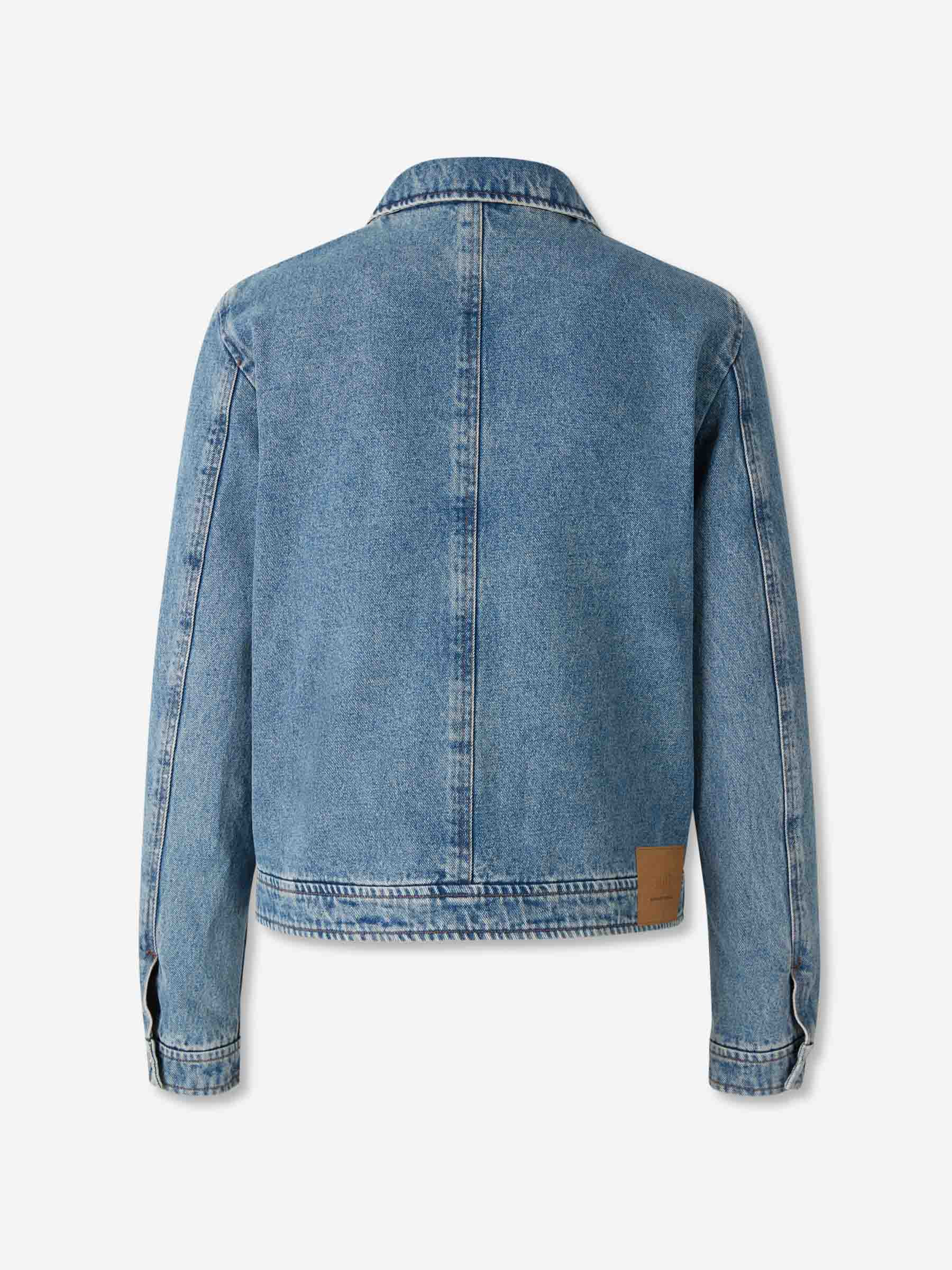 DENIM JACKET ZIPPER - 2