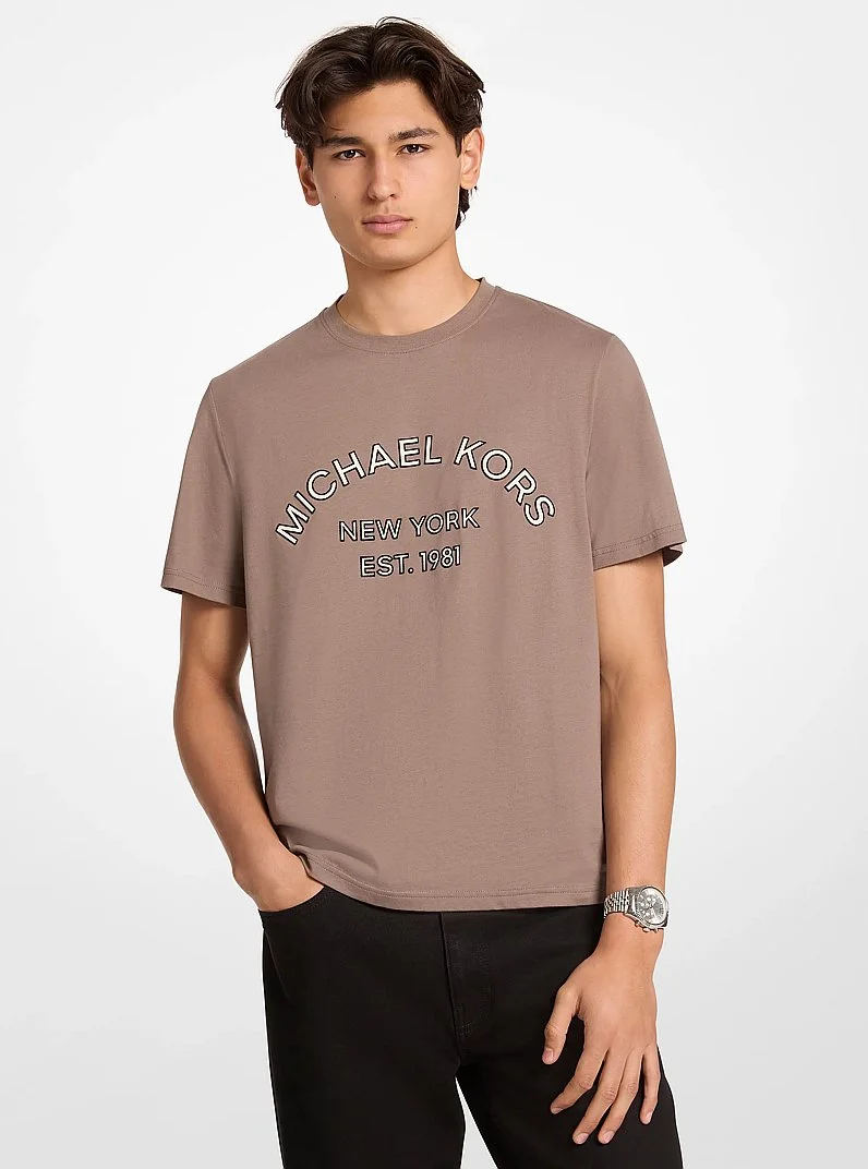 Graphic Logo Cotton Jersey T-Shirt - 1