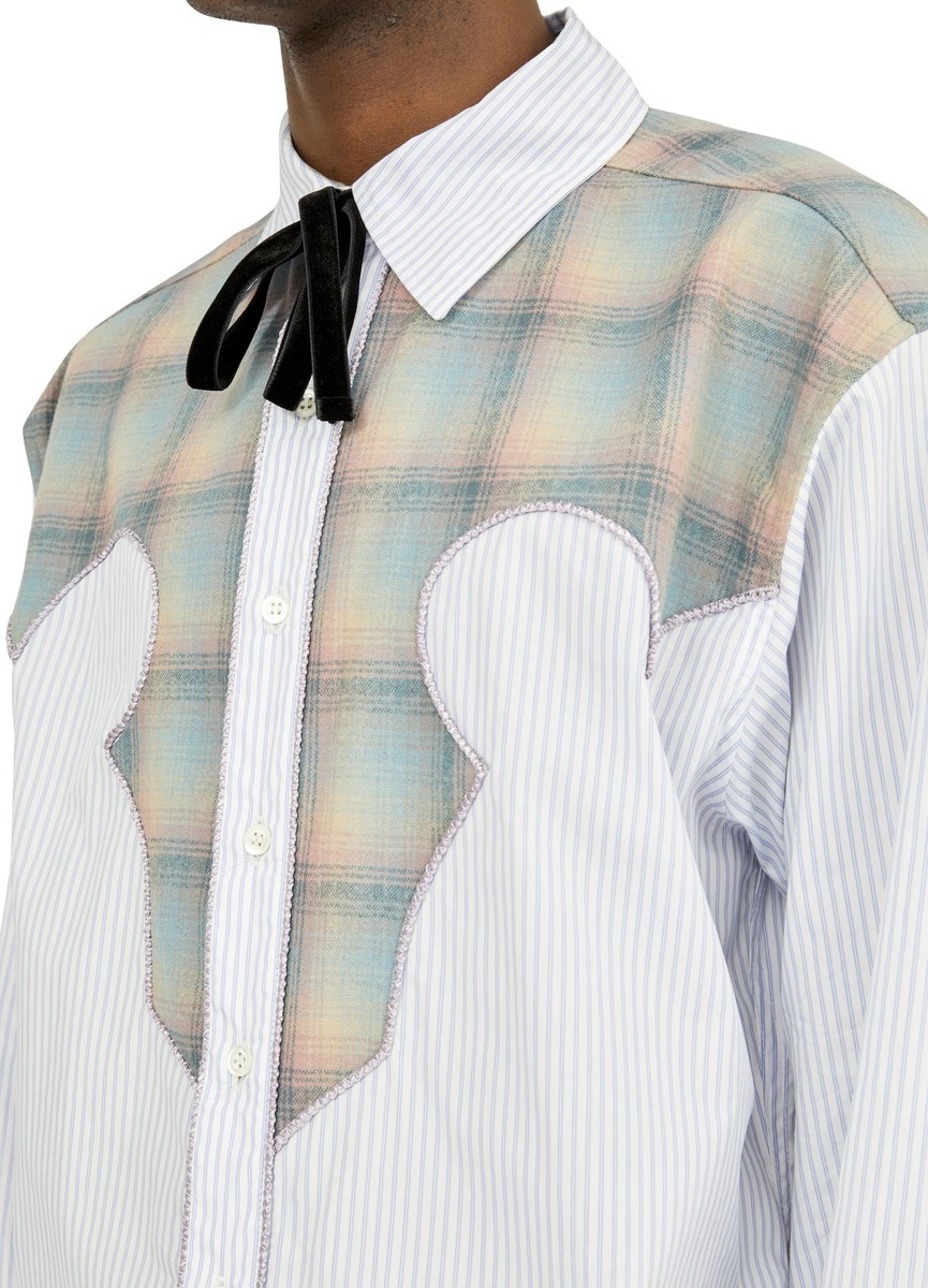 Pendleton yoke pinstripe shirt - 3