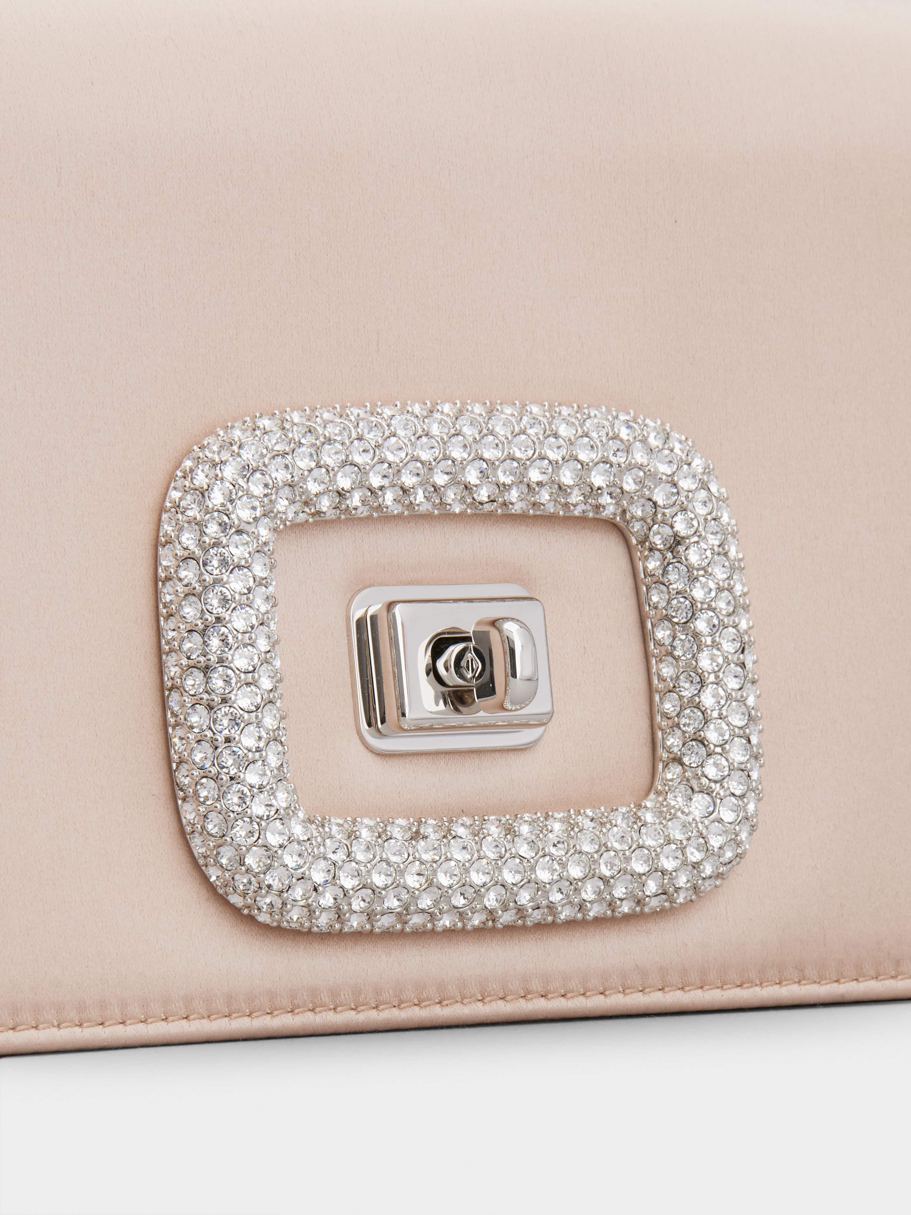Viv' Choc Jewel Mini Bag in Satin - 7