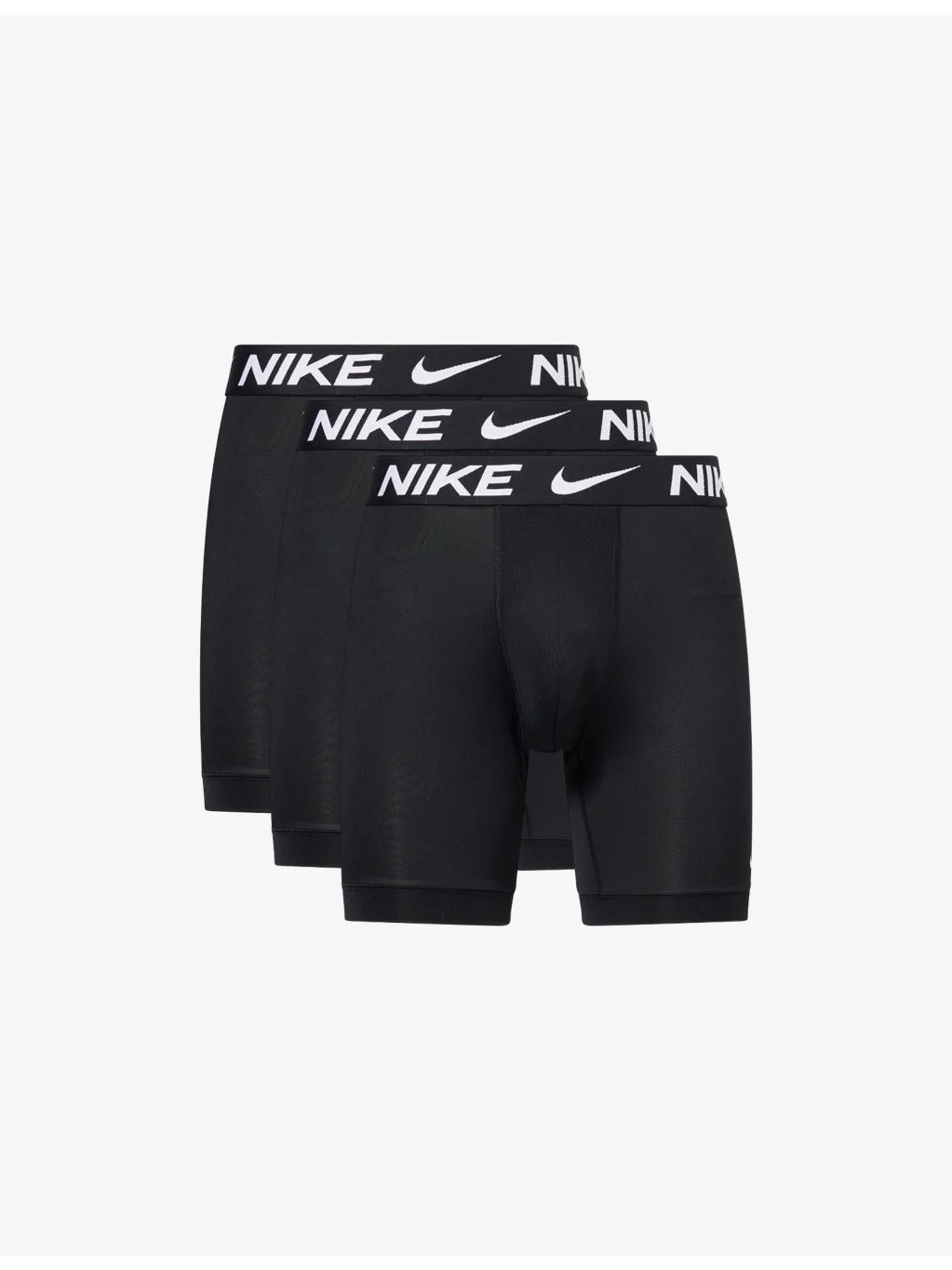 Dri Fit Essential Pack of Three Stretch-Jersey Long Boxer Briefs - 1