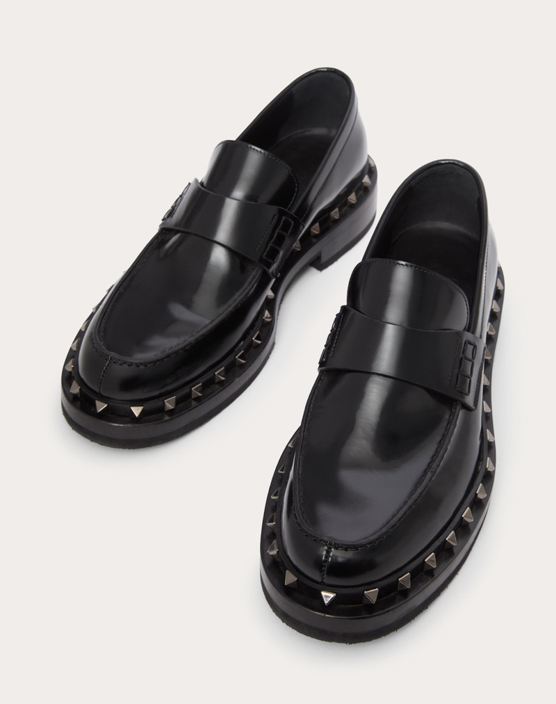 ROCKSTUD M-WAY CALFSKIN LOAFER 4