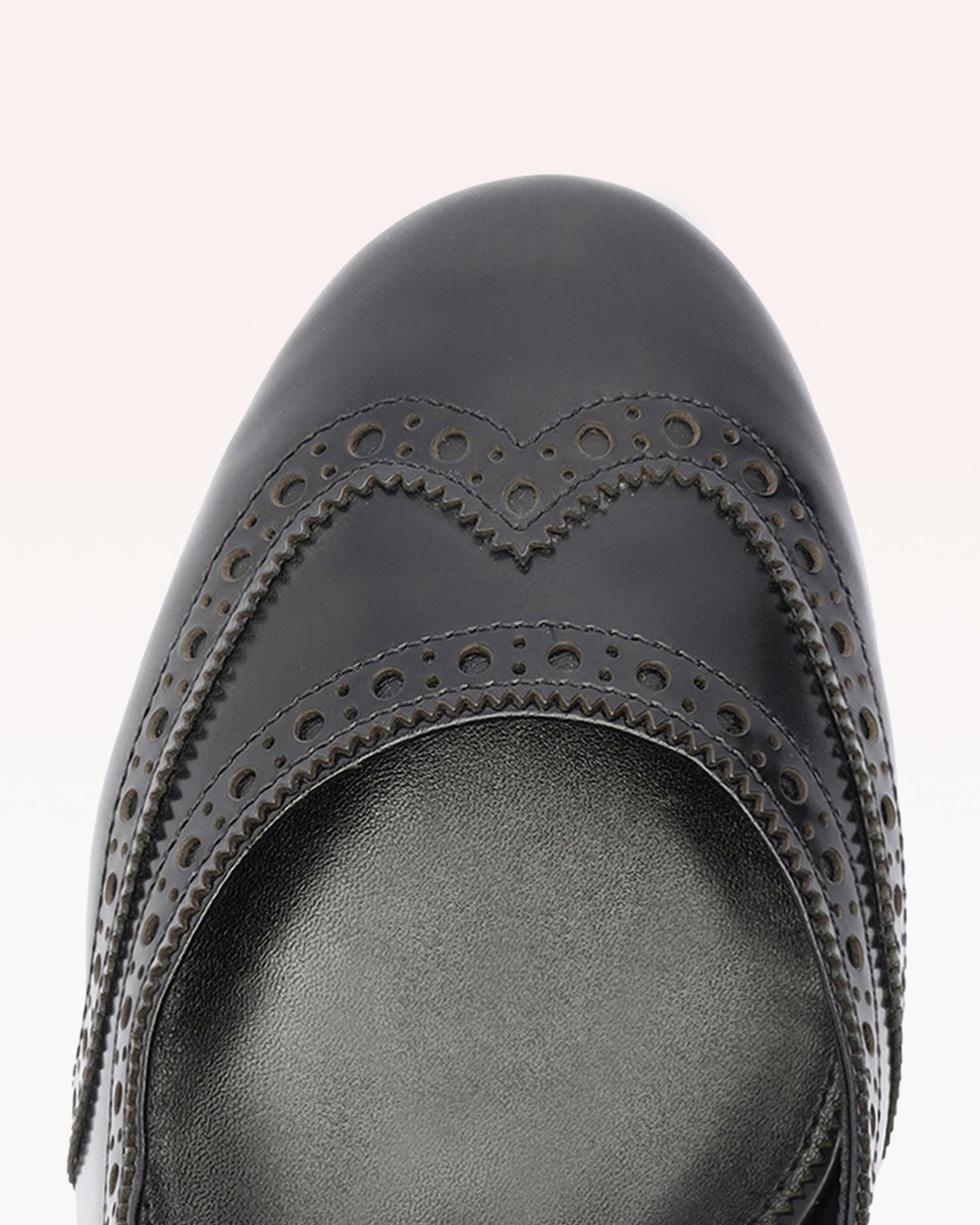 SLINGBACK BROGUE 85 BLACK - 3