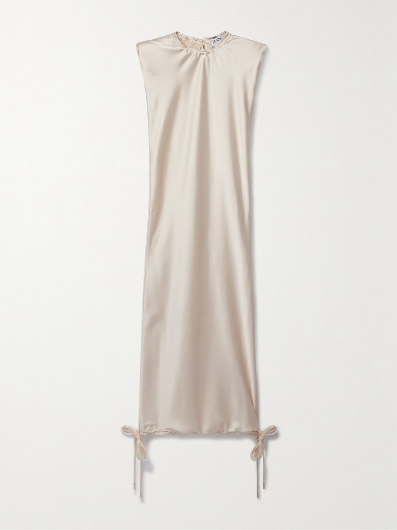 Open-back Satin Midi Dress 1