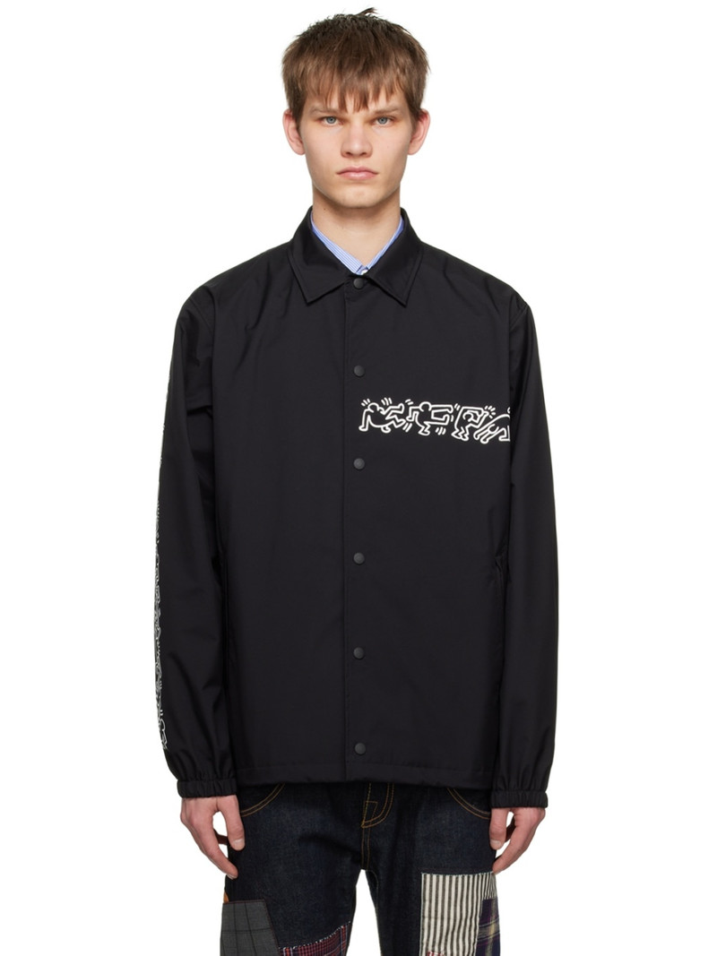Black Graphic Jacket 1