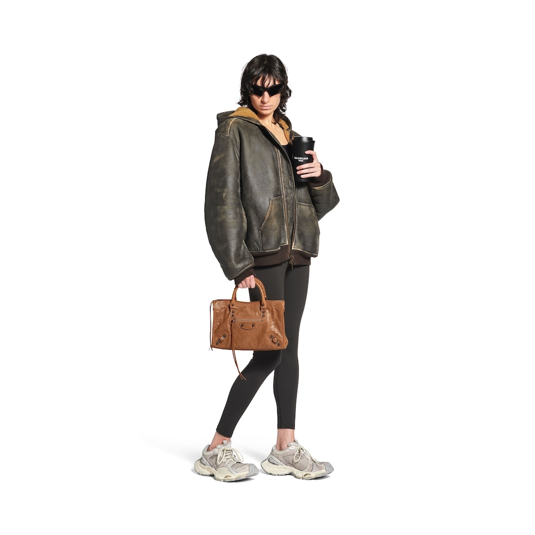 Women's Le City Small Bag  in Camel - 8