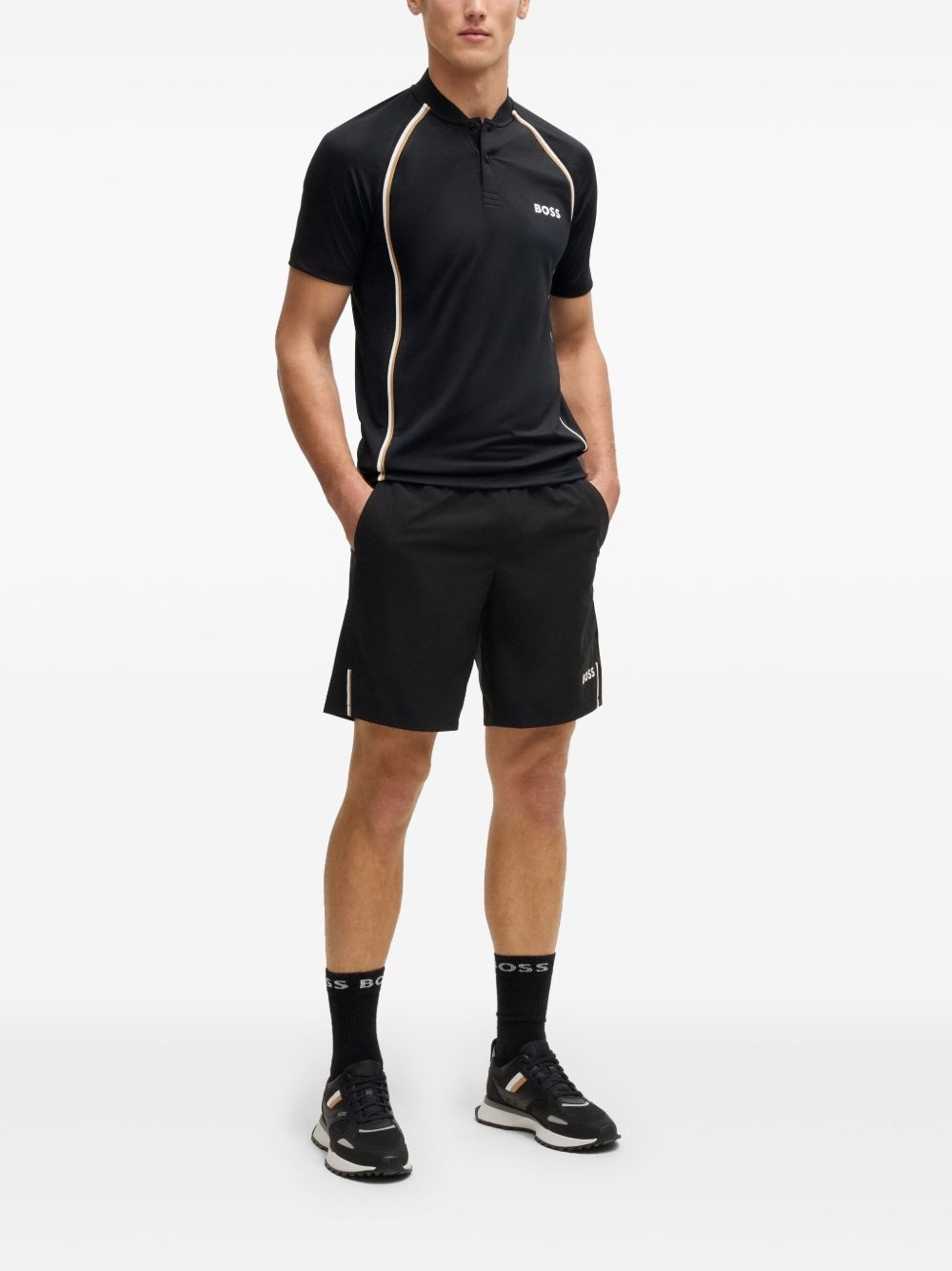 logo-print polo shirt - 2