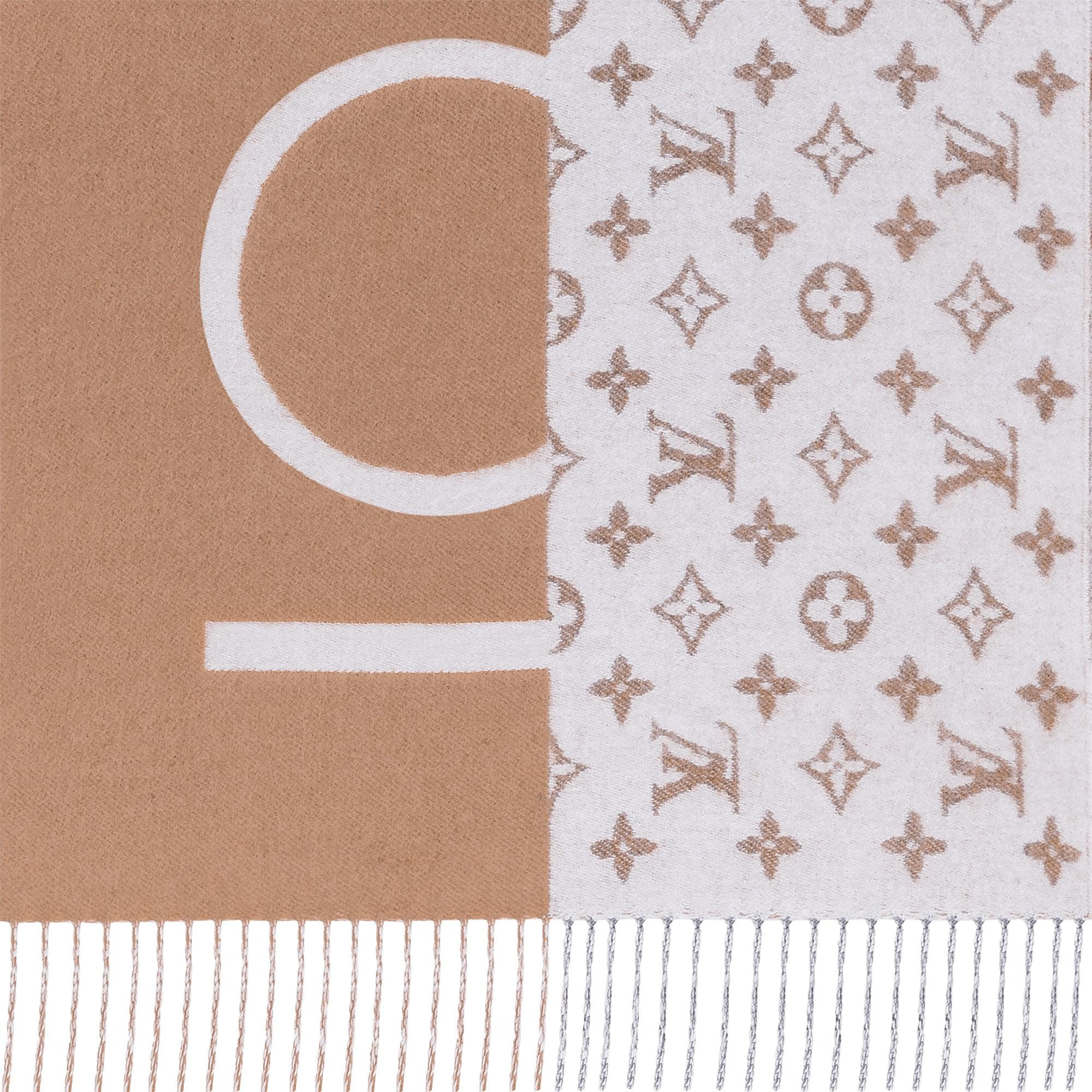 Monogram Split Scarf - 3