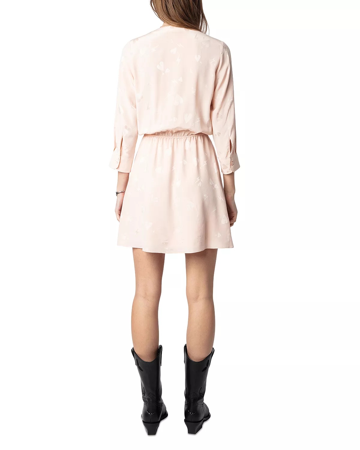 Rucus Silk Flash Heart Dress - 6