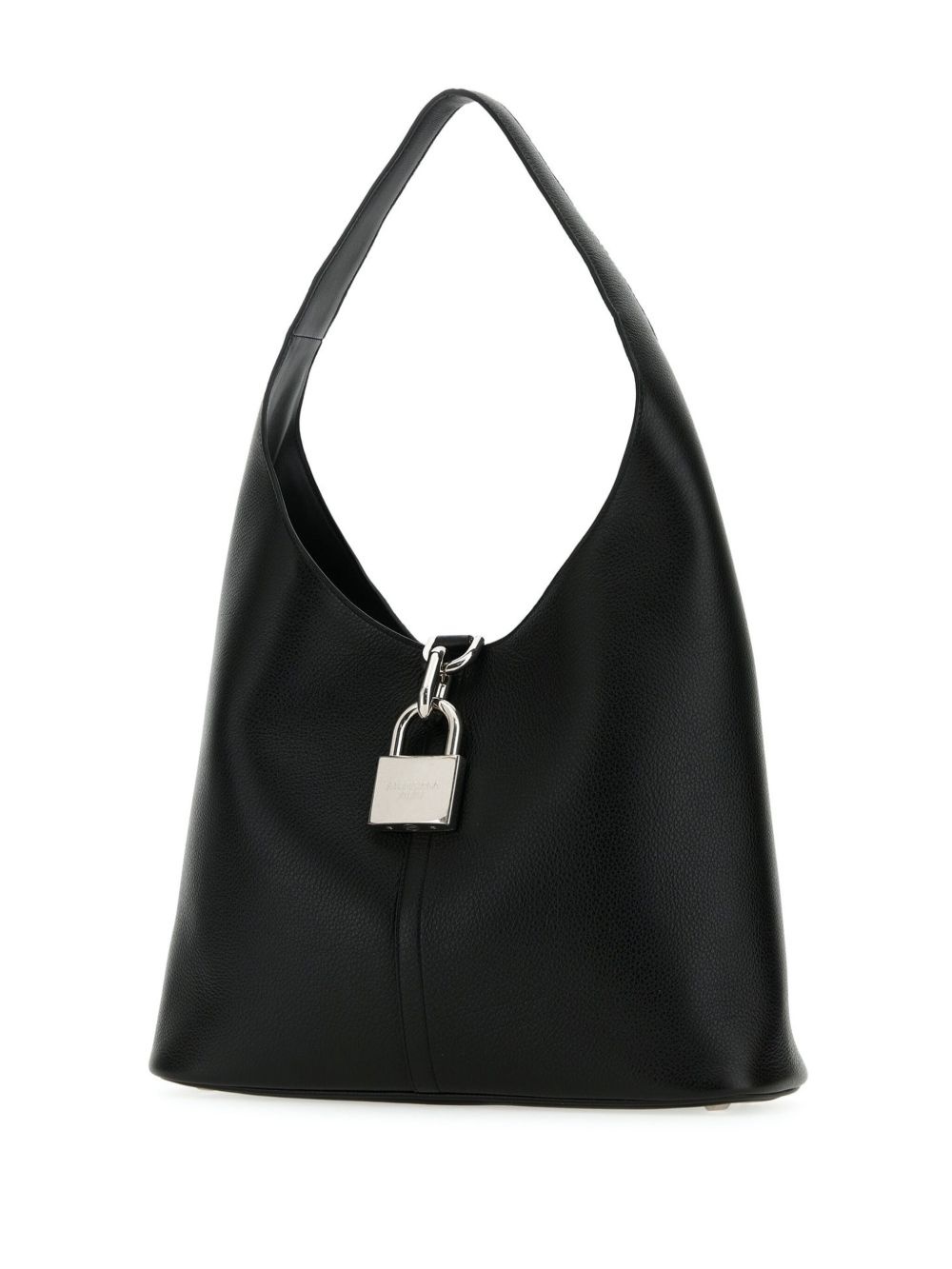medium Locker leather shoulder bag - 3
