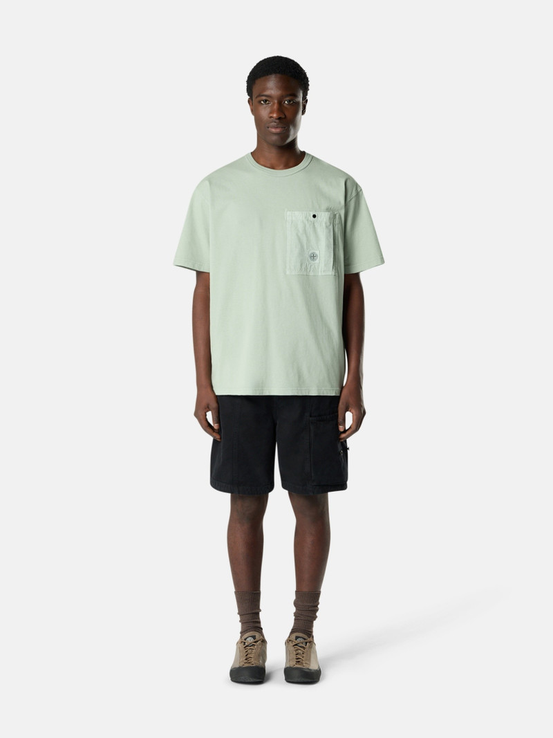 Stone Island 2100004 COMBED ORGANIC COTTON JERSEY outlook
