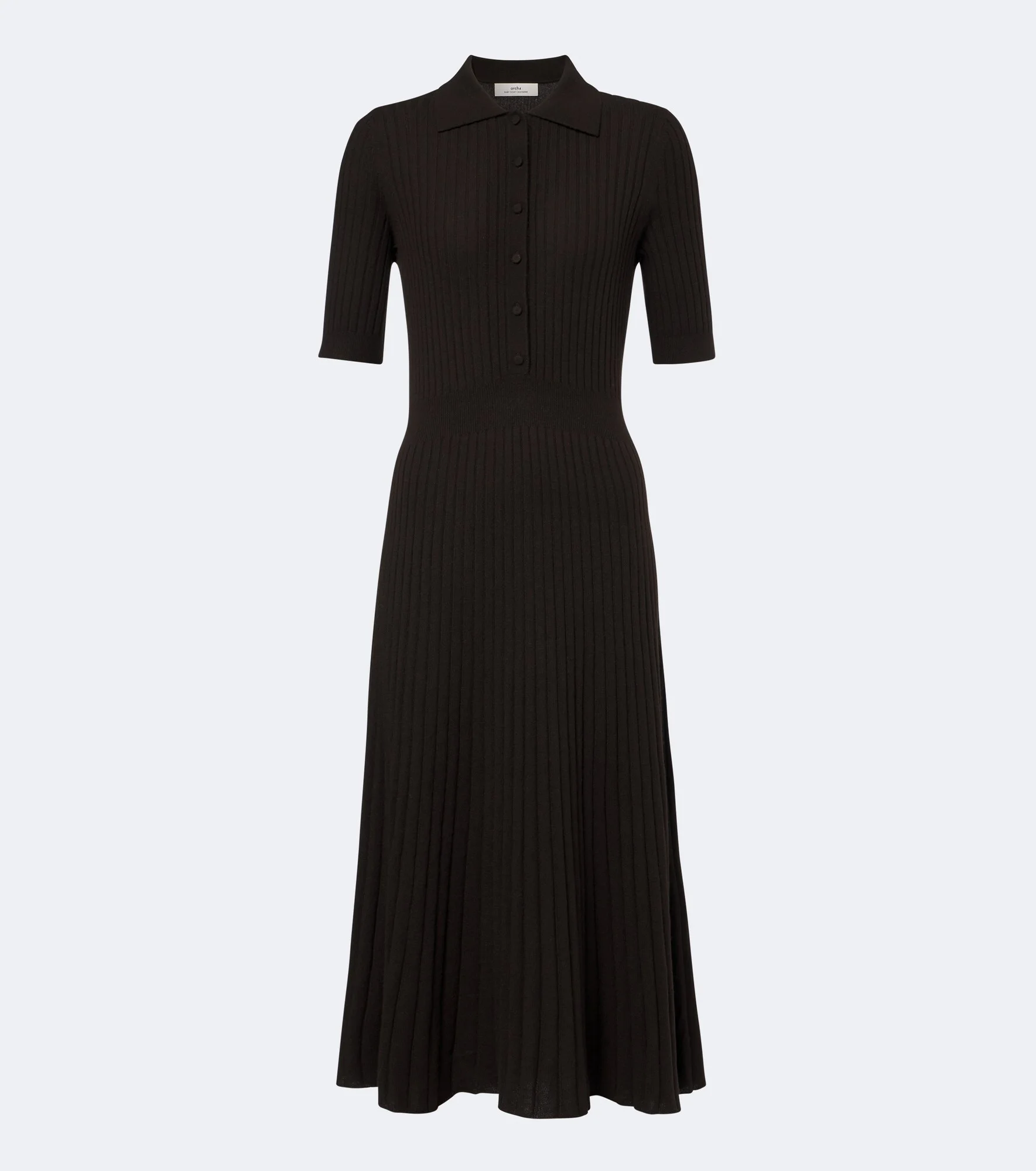 Elloren cashmere polo dress - 1
