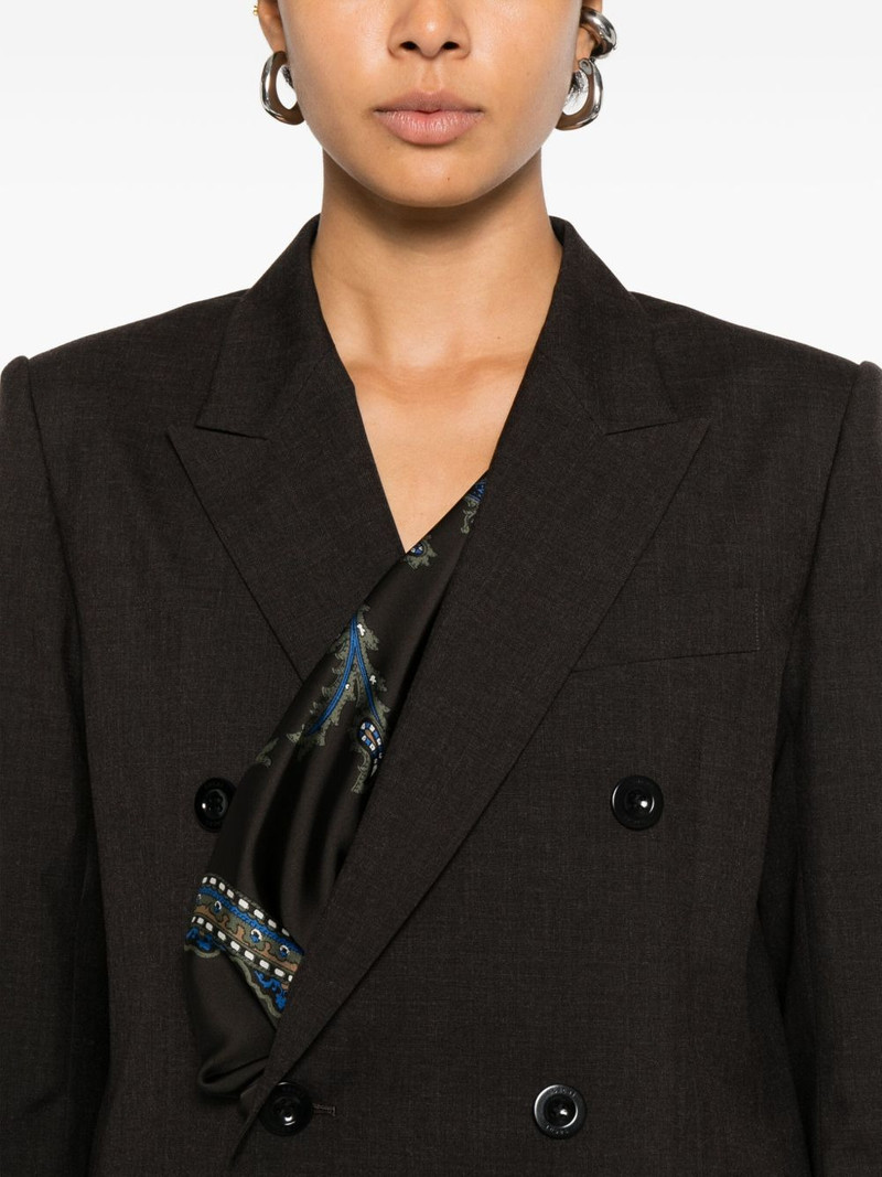double-breasted paisley blazer 5