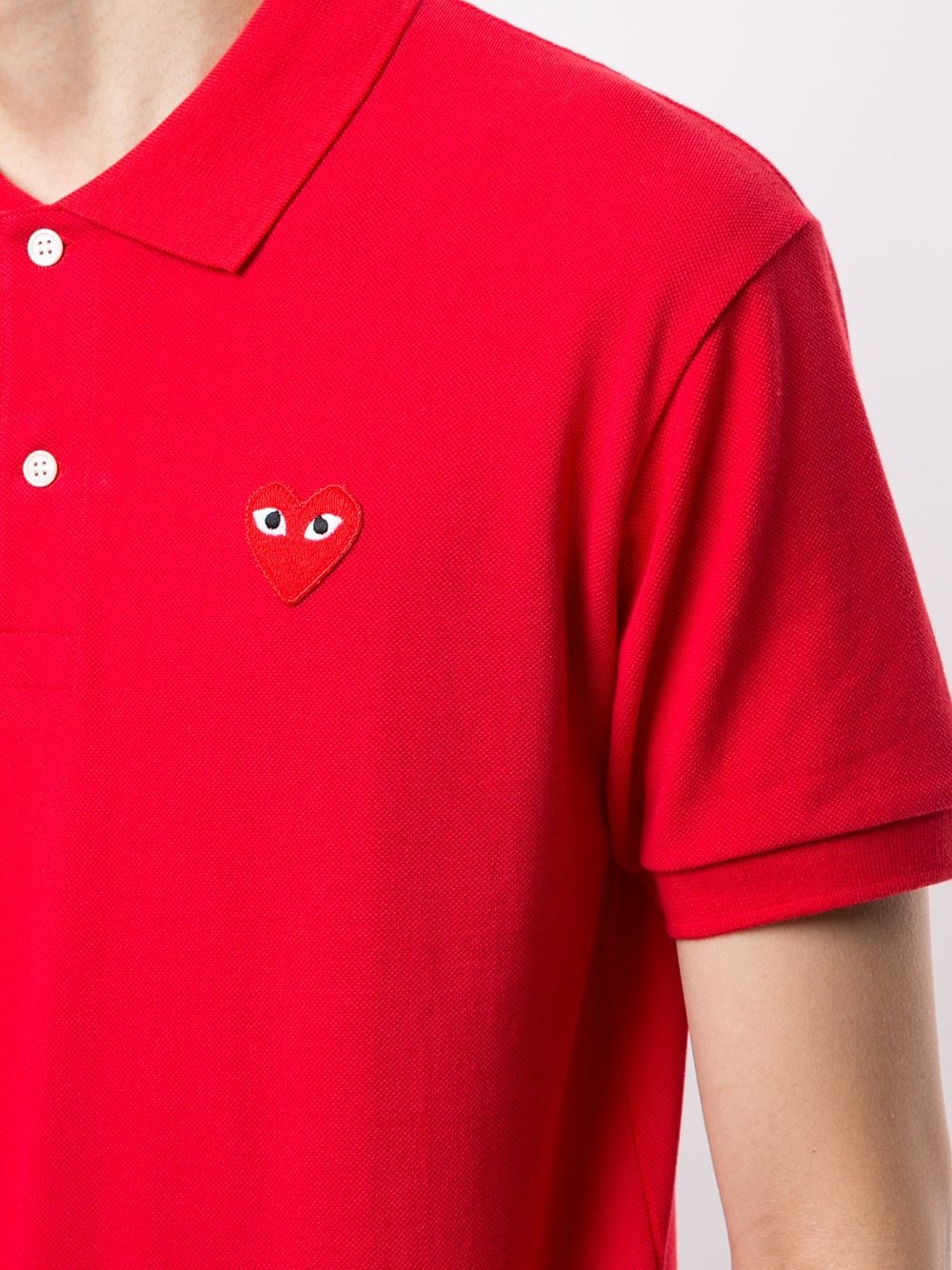 embroidered logo polo shirt - 5