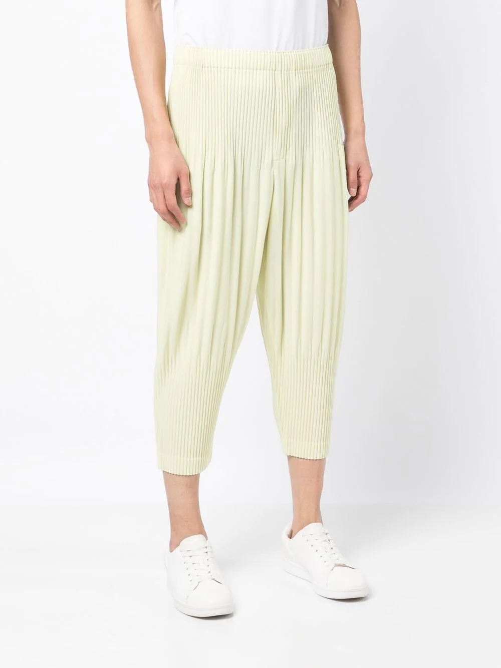 MC July pleated cropped trousers - 3