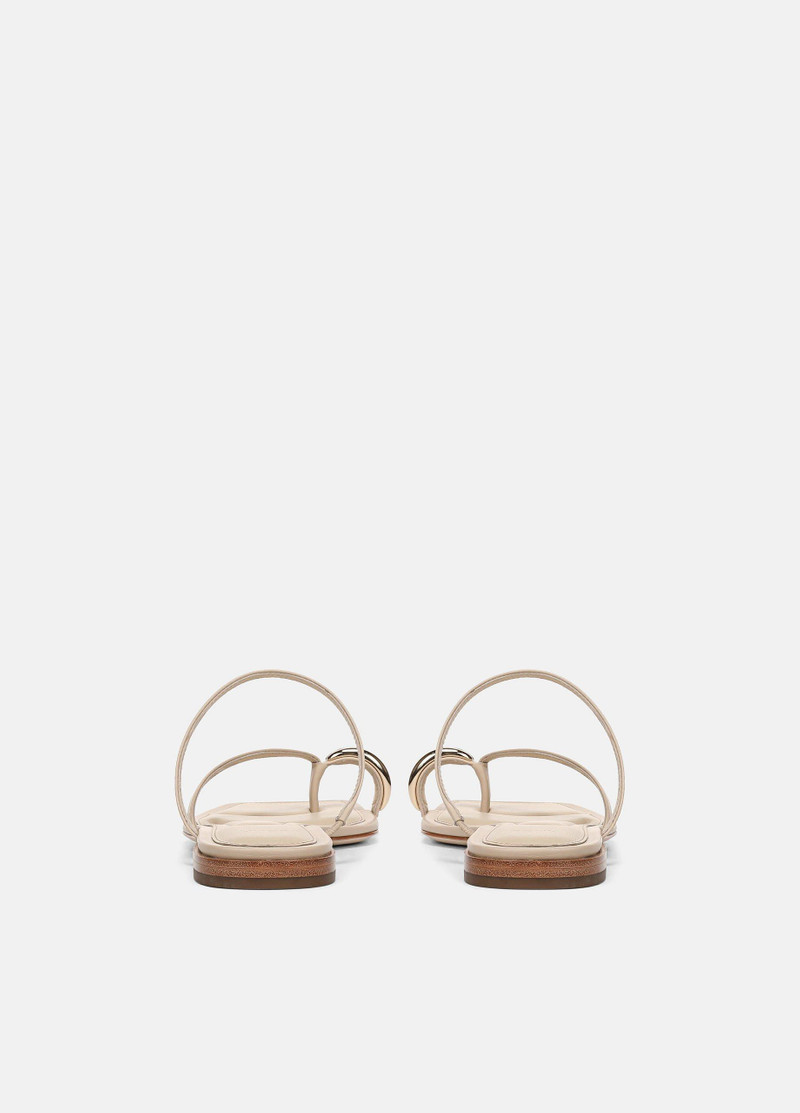 Vince Polli Leather Toe-Ring Sandal outlook