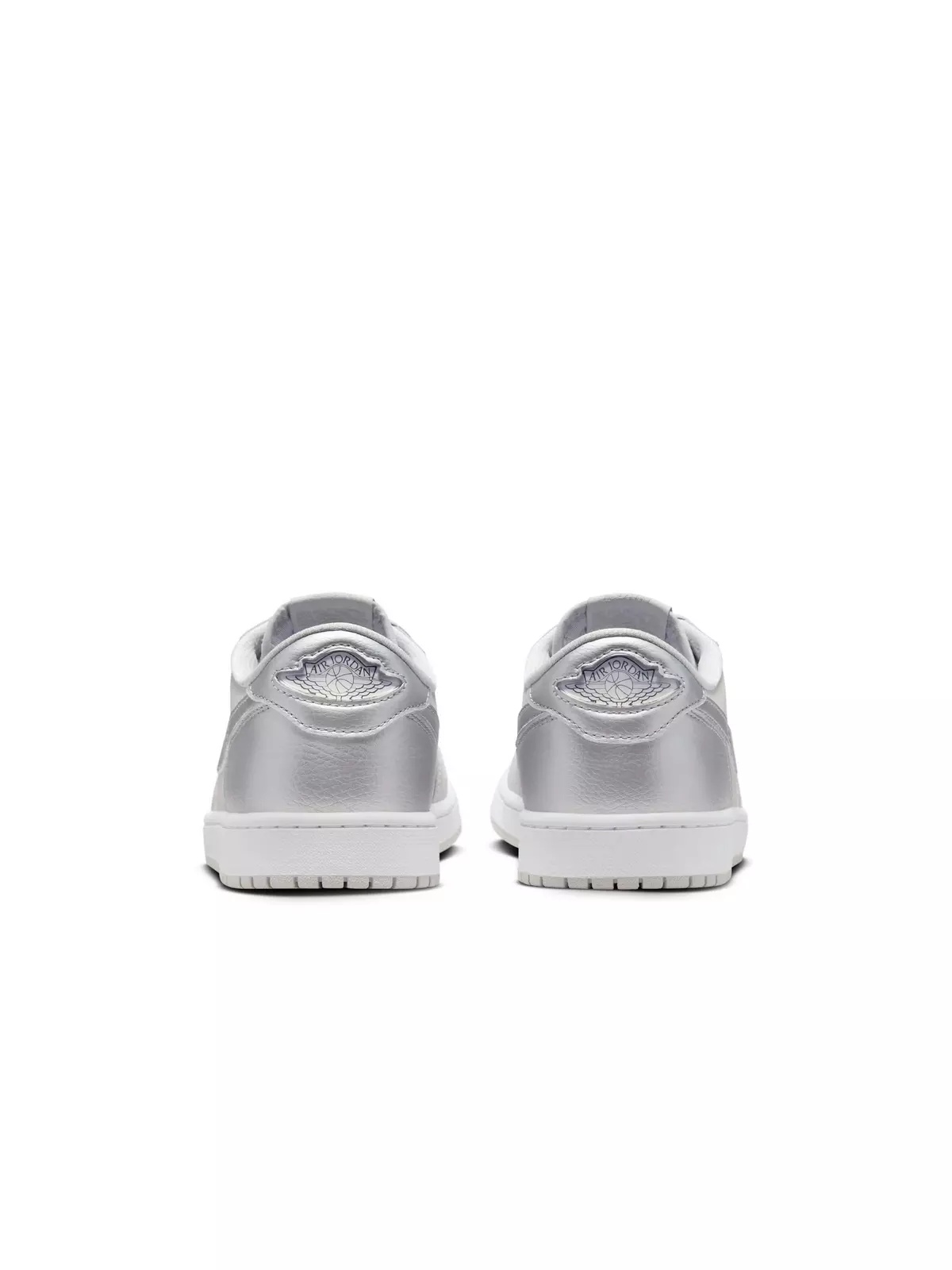 1 Retro Low OG "Metallic Silver" Men's Shoe - 10