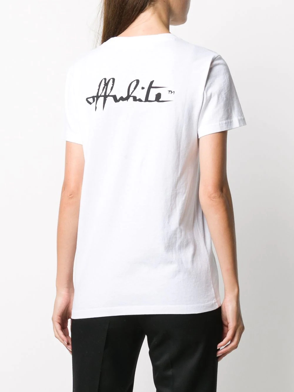 quote print T-shirt - 4