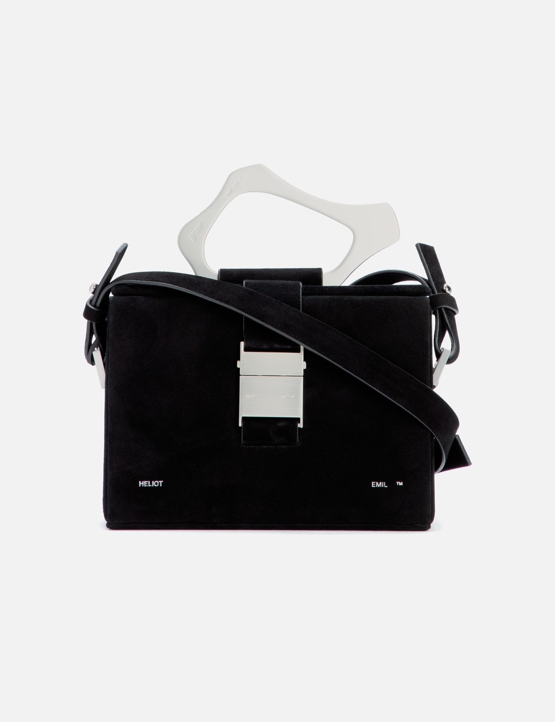 SUEDE SOLELY BOX BAG - 4