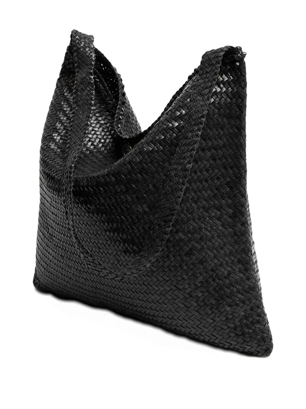 Ars woven leather shoulder bag - 3