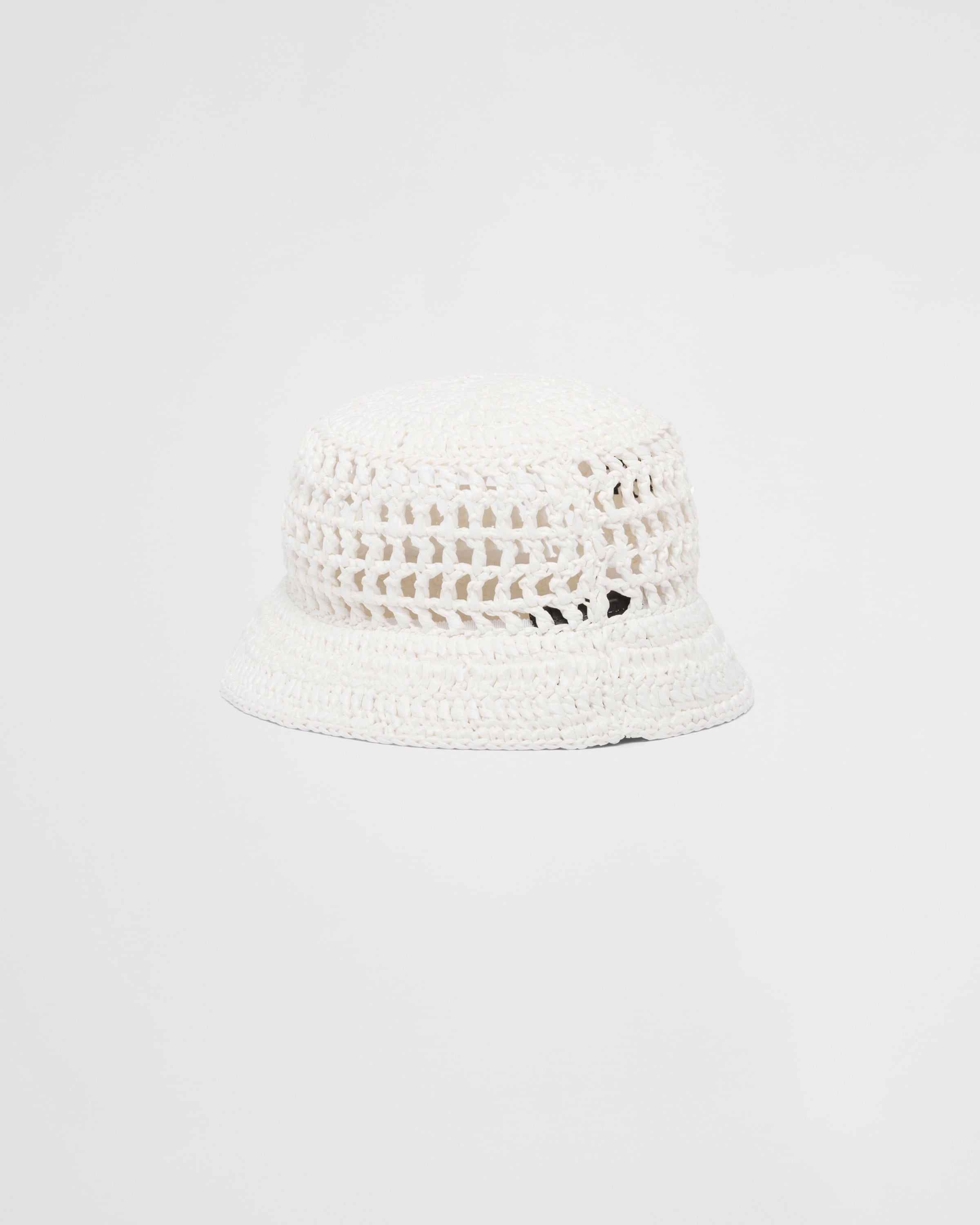 Woven fabric bucket hat - 3