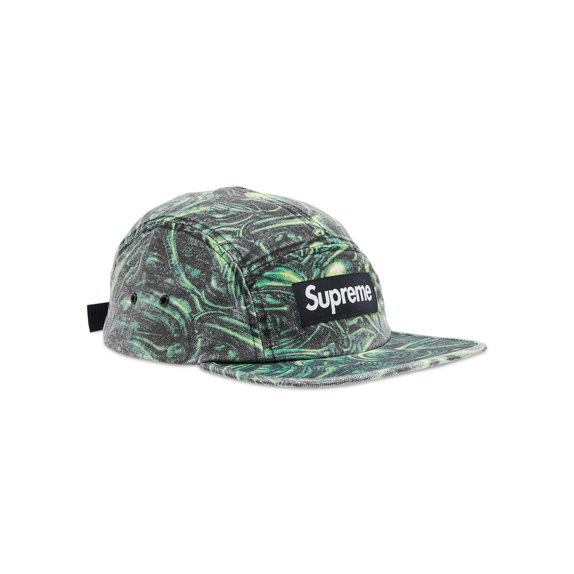 帽子 Supreme H.R. Giger Camp Cap Green Buy Supreme H.R. Giger Camp Cap 'Green' - FW23H155 GREEN | GOAT