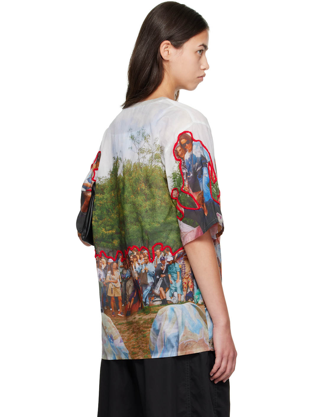 Multicolor Embellished Holidaychorus T-shirt - 3
