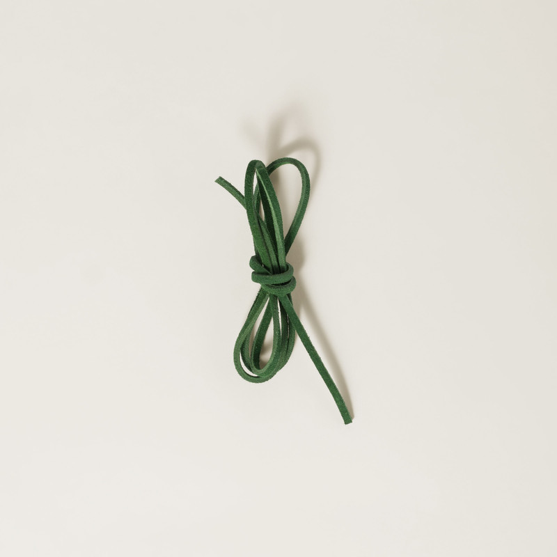 Colored leather laces 1