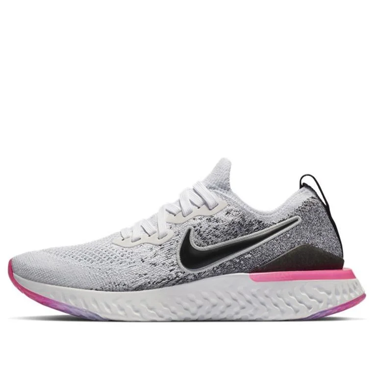 (WMNS) Nike Epic React Flyknit 2 'Oreo Pink' BQ8927-103 - 1