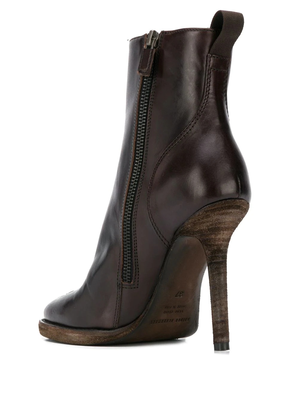 zipped ankle boots - 5