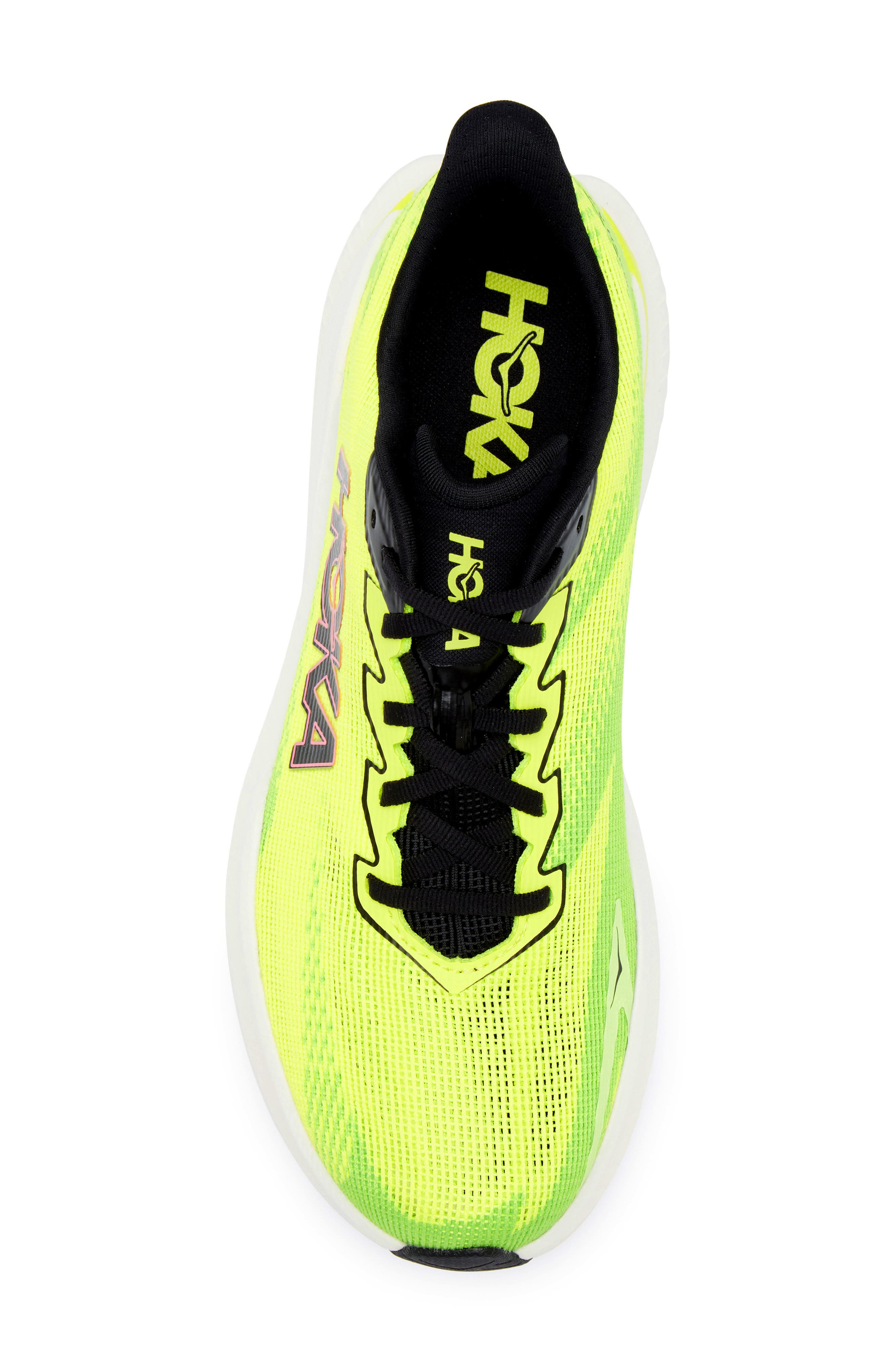 HOKA Mach X 3 Running Shoe in Neon Hoka Citrus /Neon Lime at Nordstrom - 5