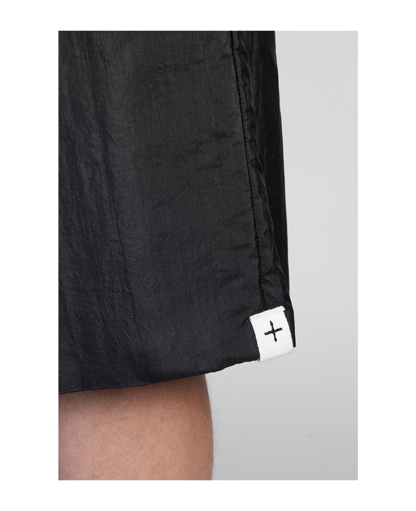 Trousers 45 Short Shorts In Black Polyamide - 5