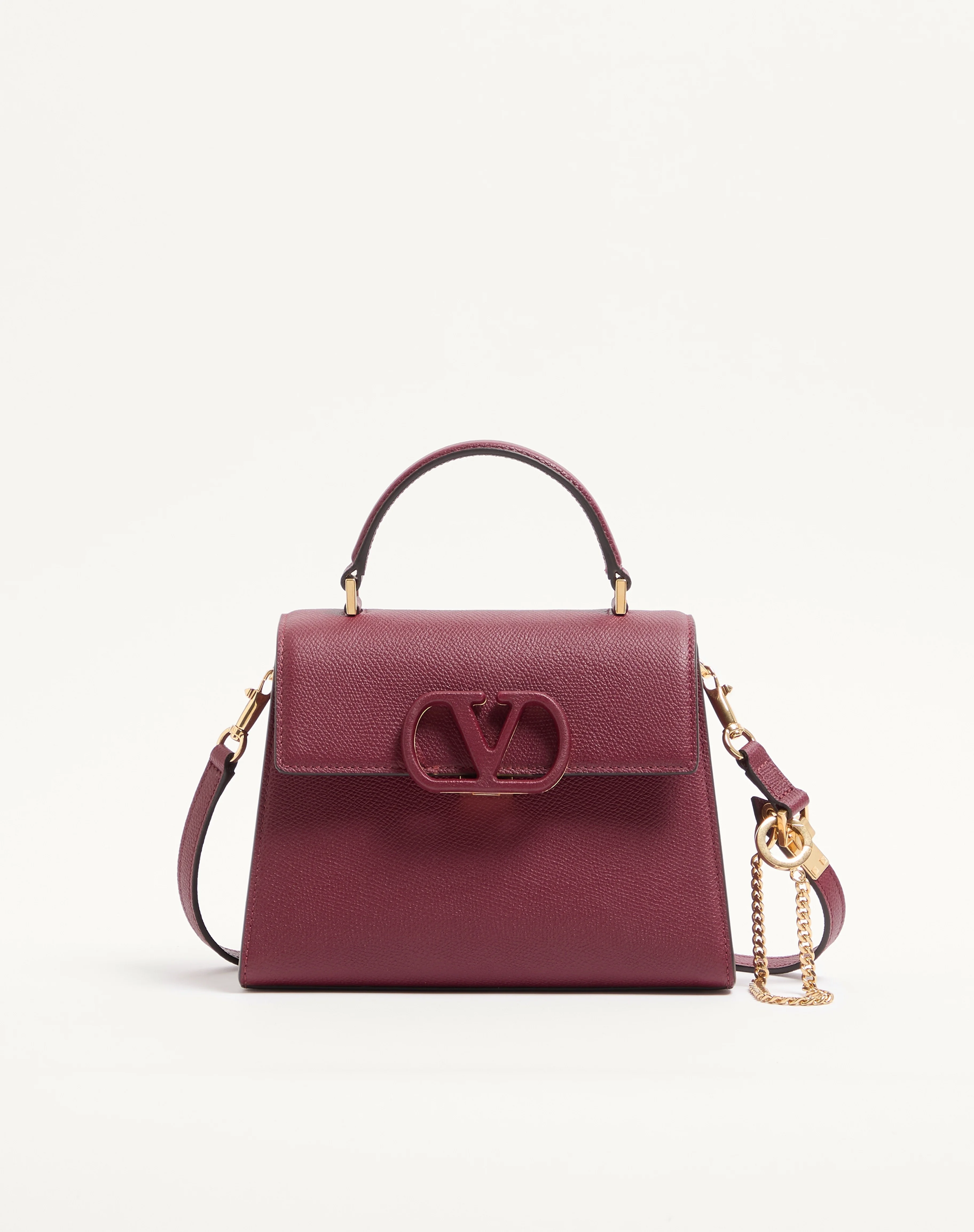 VALENTINO GARAVANI VSLING SMALL HANDBAG IN GRAINY CALFSKIN - 1
