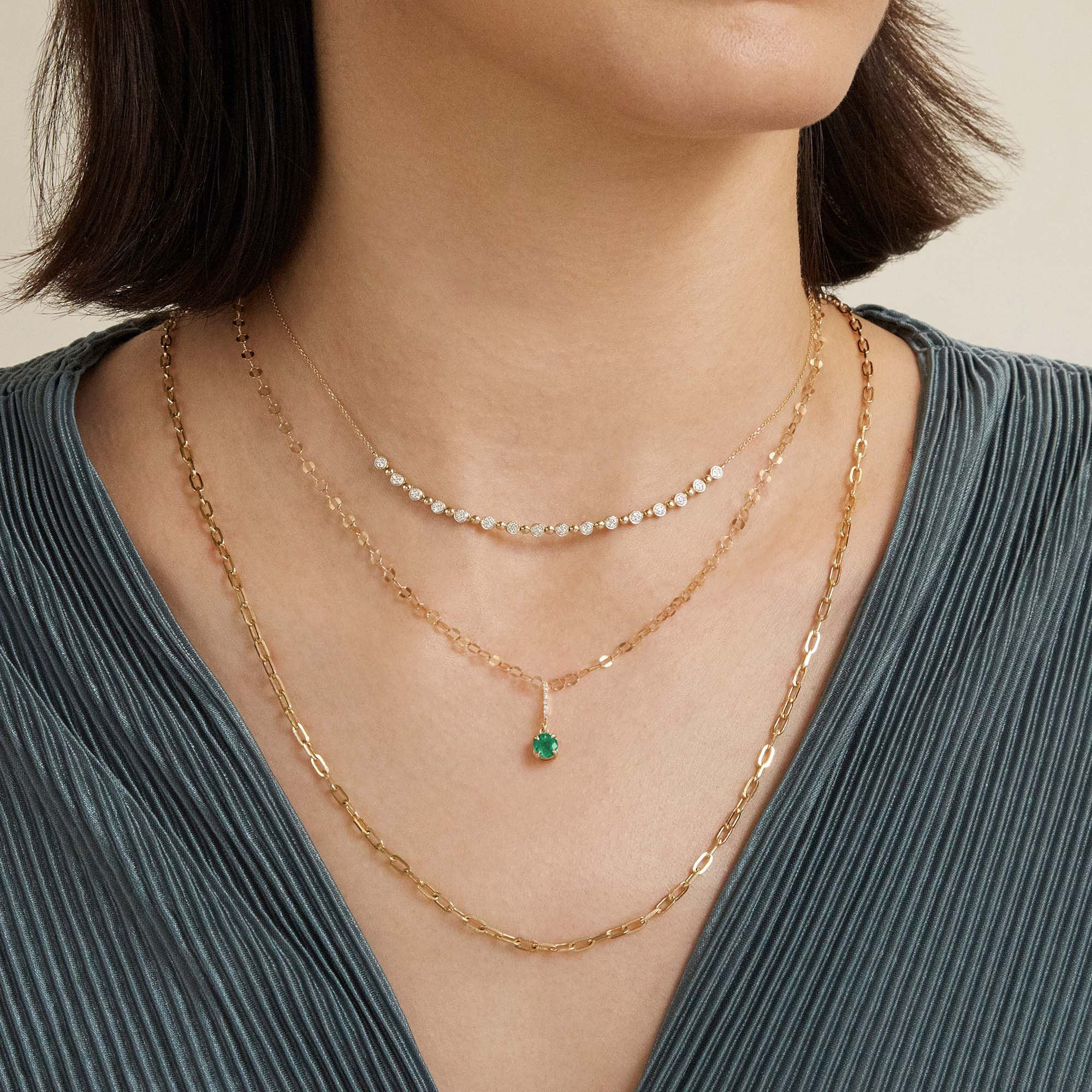 Sparkling Emerald Luxe Charm - 4