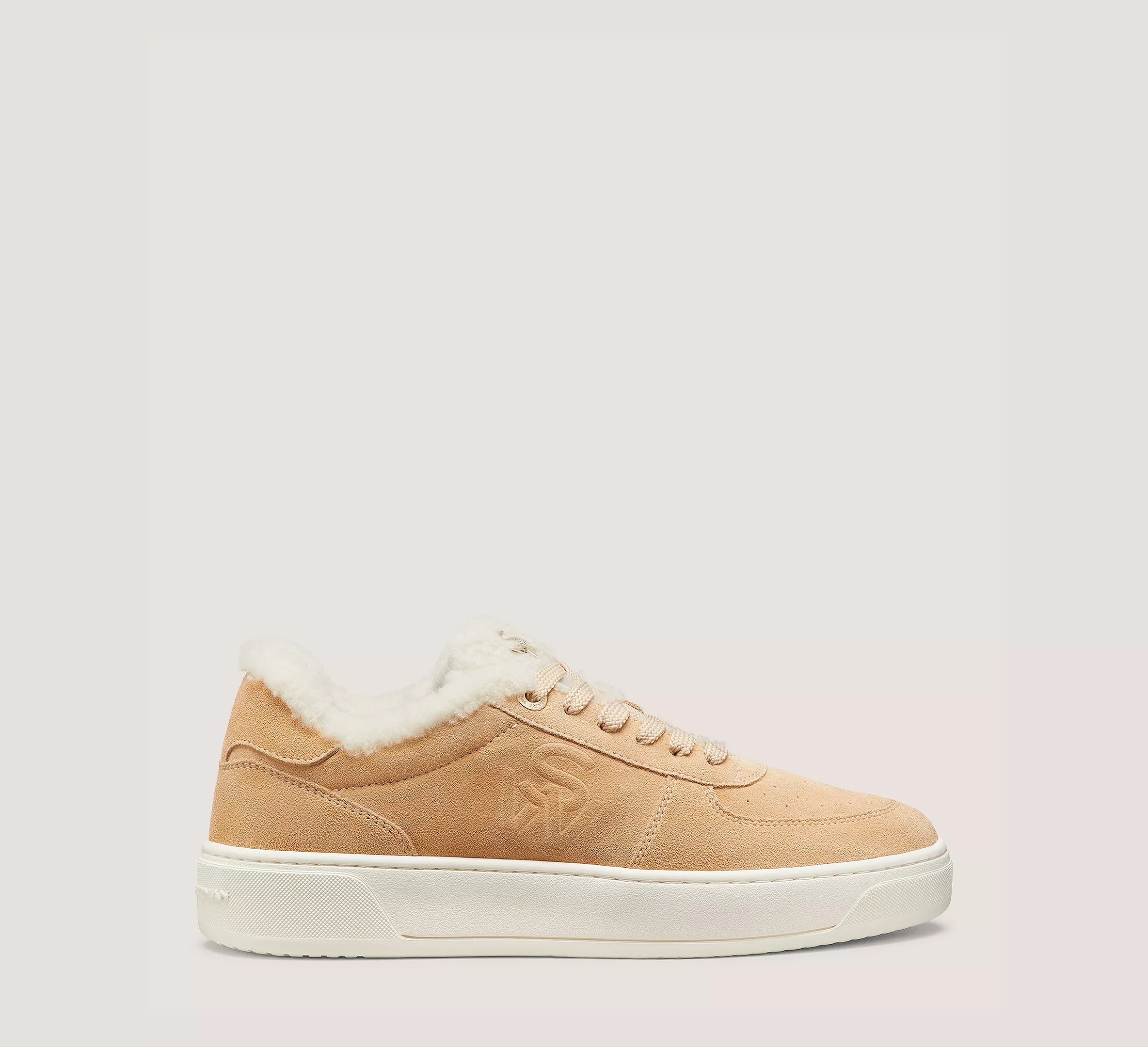 SW COURTSIDE SHEARLING SNEAKER - 1