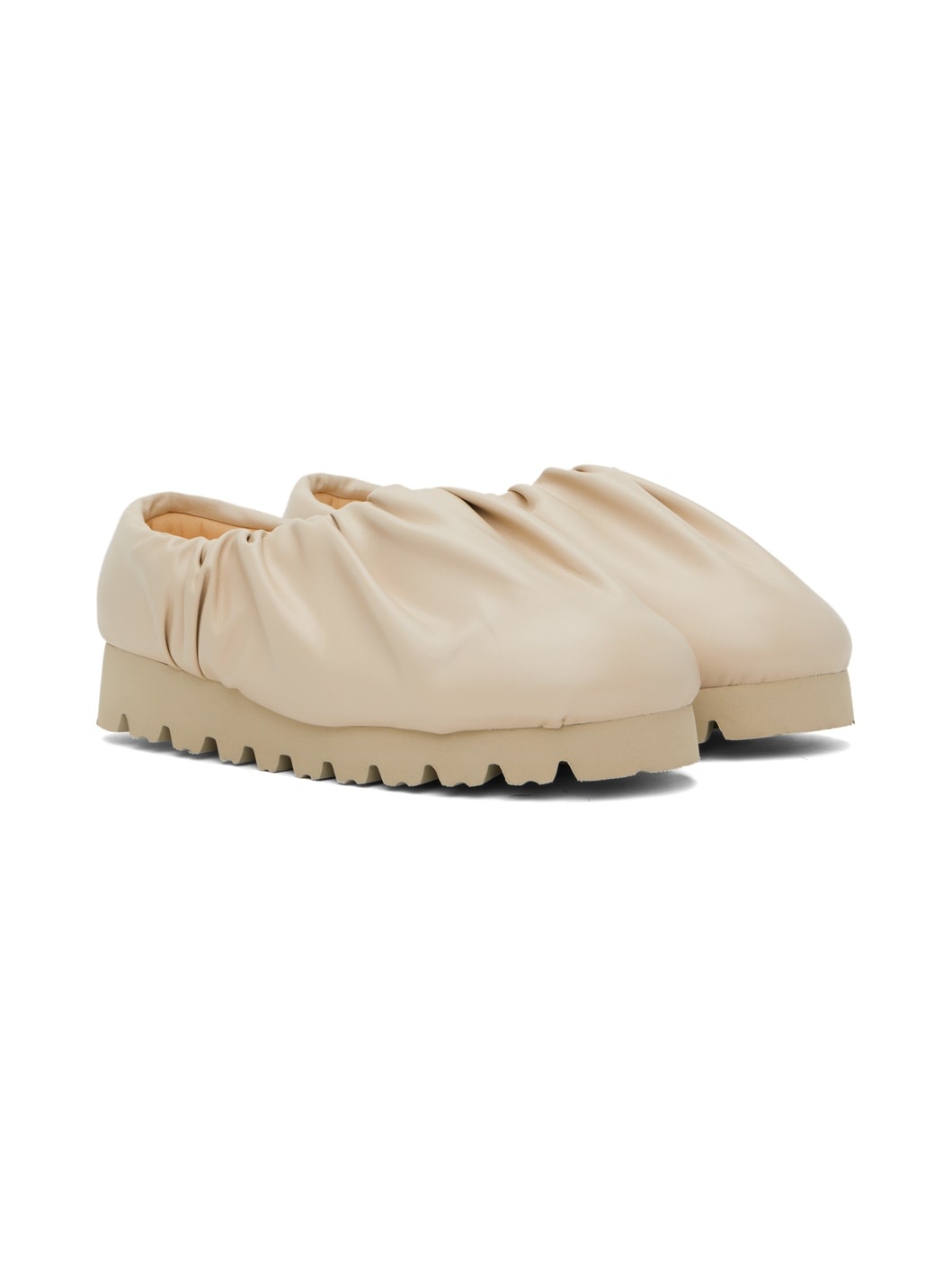 Beige Camp Loafers - 4