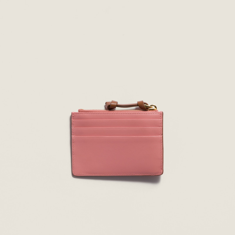Miu Miu Leather card holder outlook