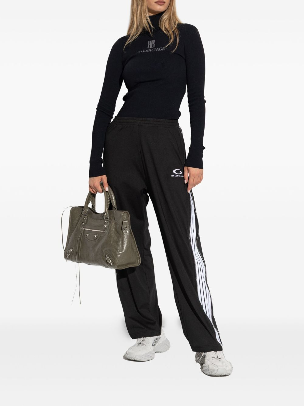 stripe-detail track pants - 2