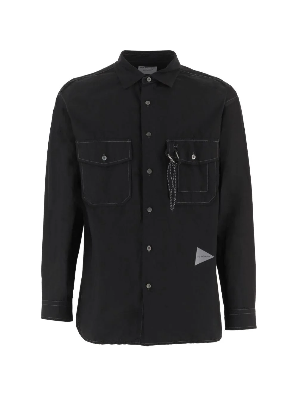 flap-pocket shirt - 1