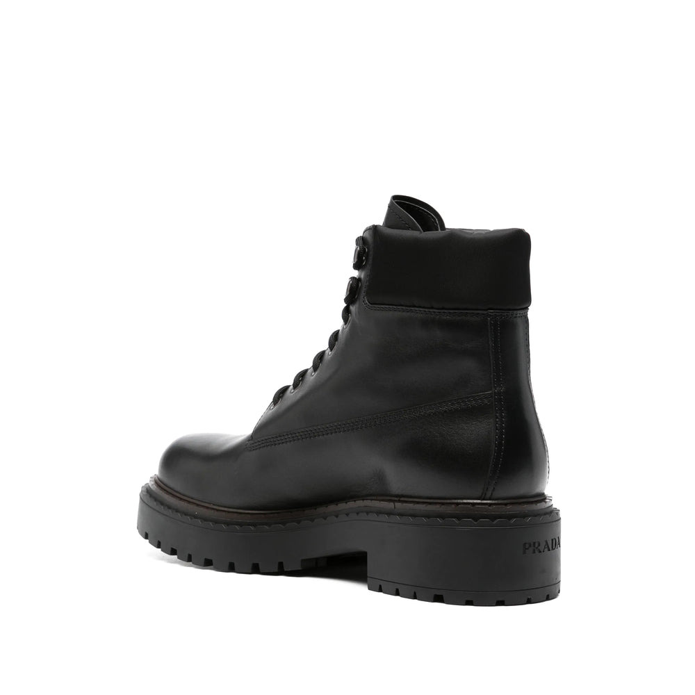 Prada Black Boots Men - 4