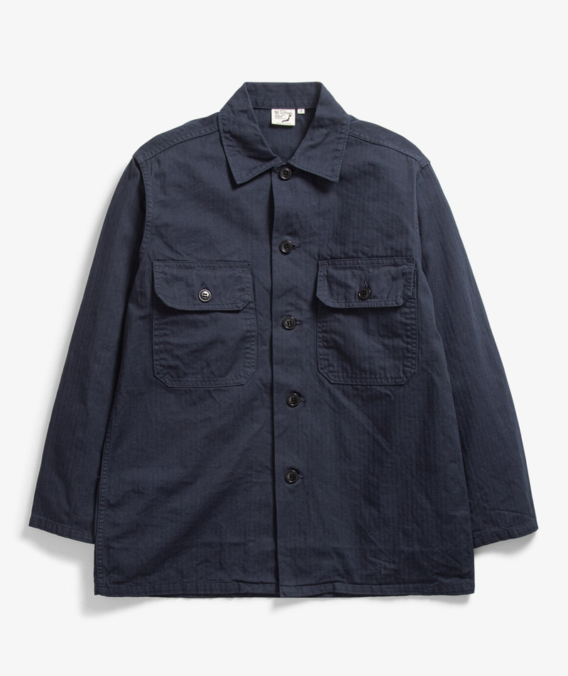 SMU Herringbone Shirt Jacket 1