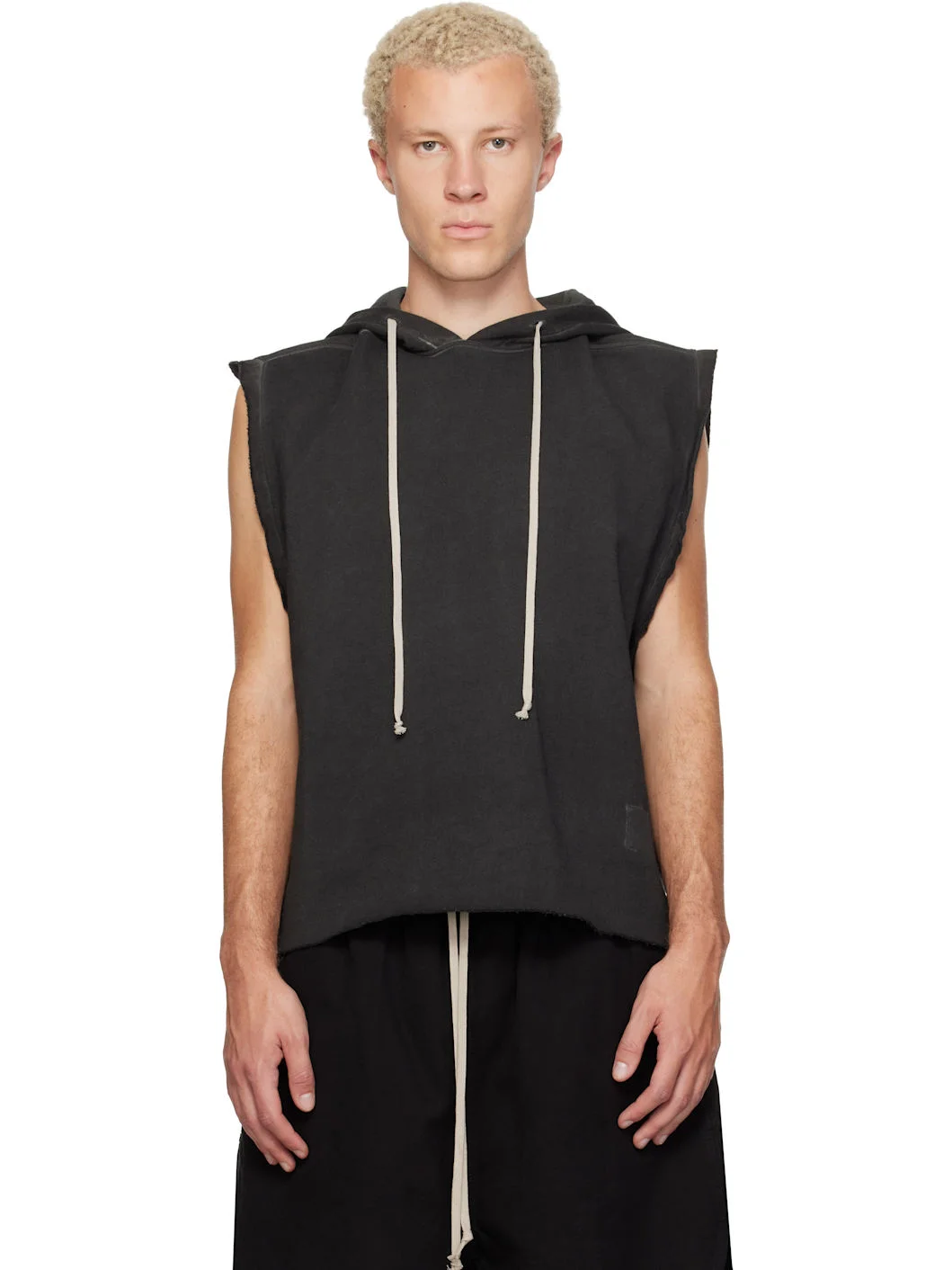 Gray Tower Tunic Hoodie - 1
