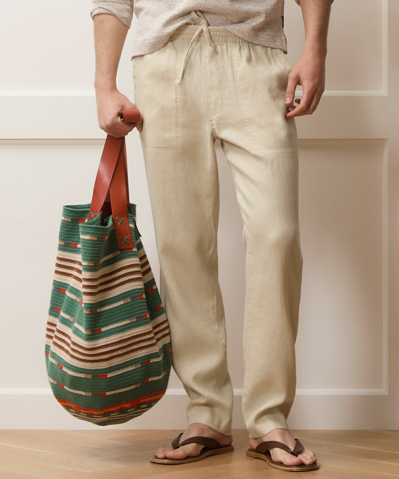 TODD SNYDER Linen Beach Pant outlook