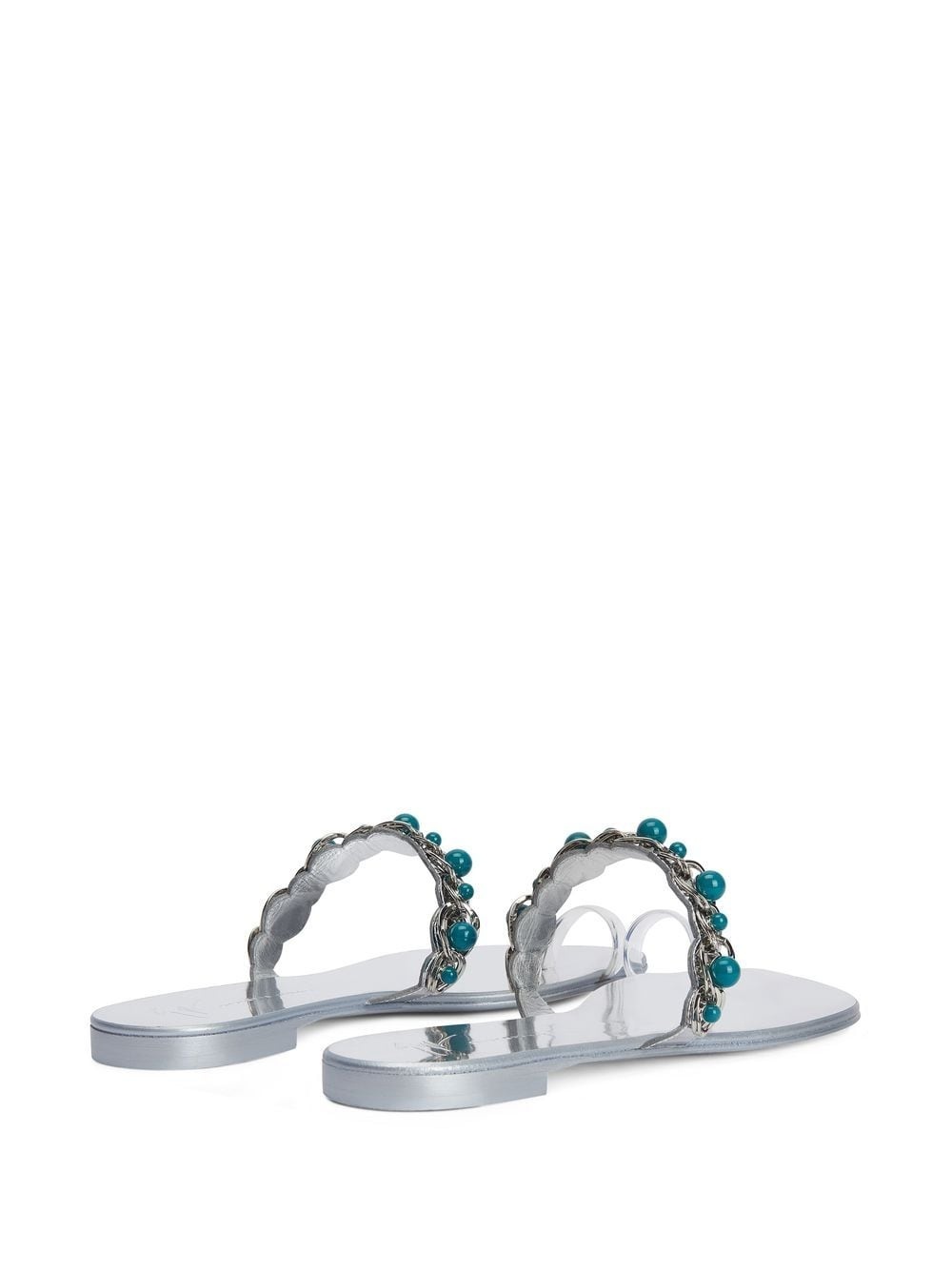 Marguerithe gem-stone flat sandals - 3